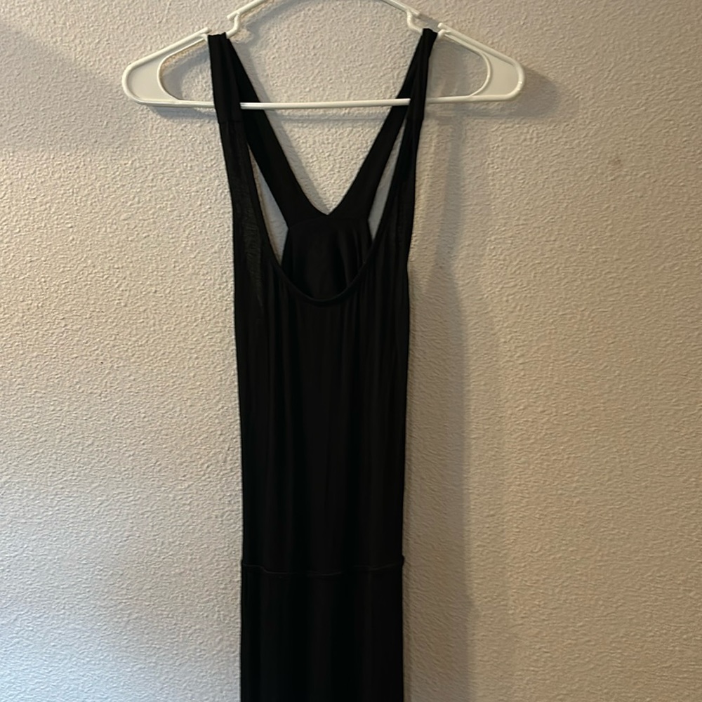 Clothes Envy maxi dress with open crisscross back size small